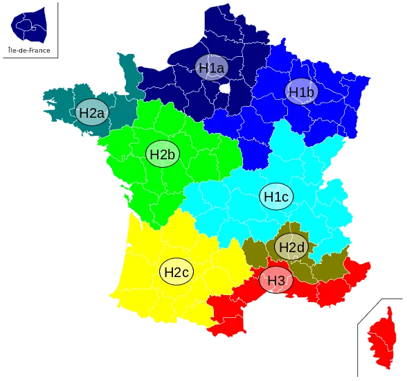 zone climatique RT 2012